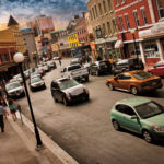 Water Street During Sunset St. Johns Avalon